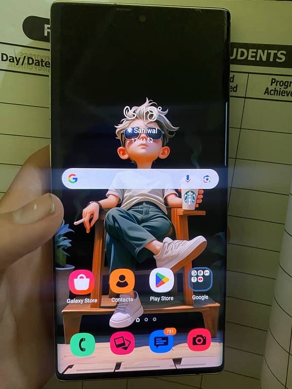 Samsung Note 10 plus 9