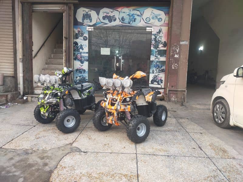 125cc Disable Person Atv Quad 4 Wheel Bikes Delivery In All Pakistan 2