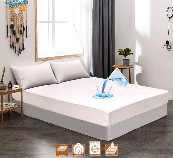 100% Waterproof Mattress Protector Cover – Durable Polish Fabric 5