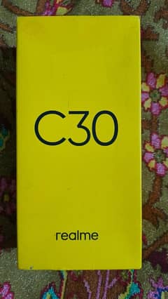 Realme C30 Memory 4/64 Complete Accessories with Box