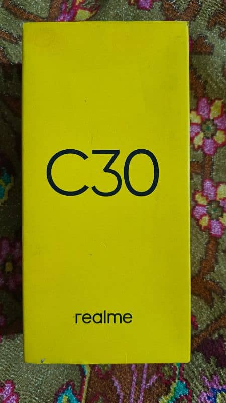 Realme C30 Memory 4/64 Complete Accessories with Box 0