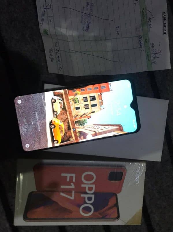 oppo F17 for sale orange colour 5