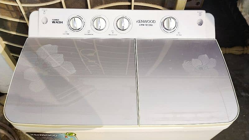 Kenwood semi automatic washer and dryer KWM 1012sa 1