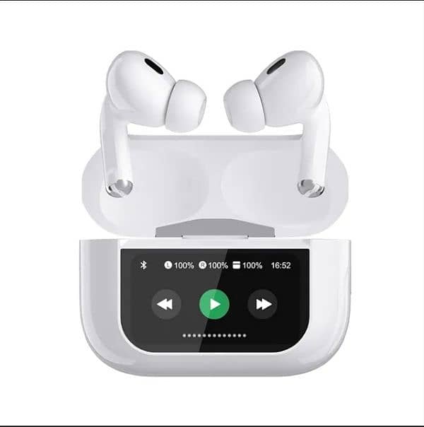 A9 Pro Earbuds ANC/ENC Noise reduction touch screen 1