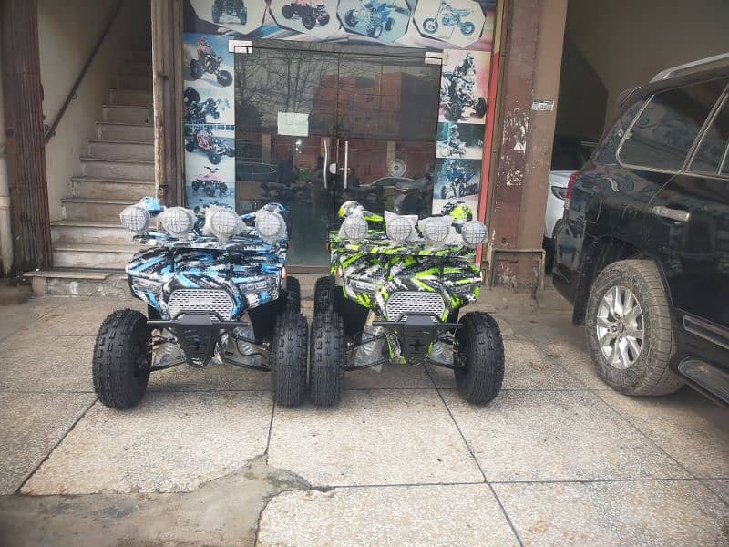 150cc Box Pack Sports Allowy Rims Atv Quad Bikes Delivery In All Pak 2