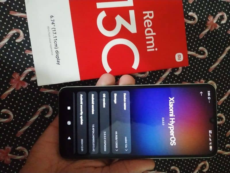 Redmi 13c 6/128  condition 10 by 10 4