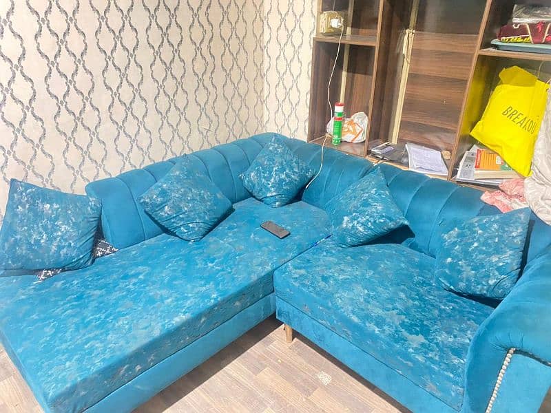 L shape sofa for sale 0