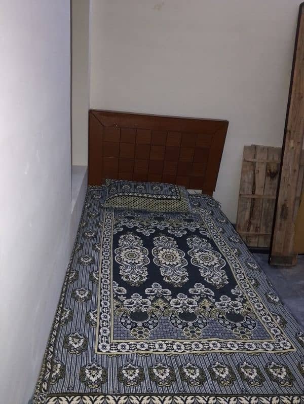 single wooden bed 3