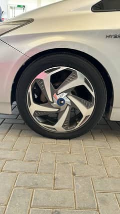 Prius Modellista 18 inch Original TRD Rims Tyres 2020 Model