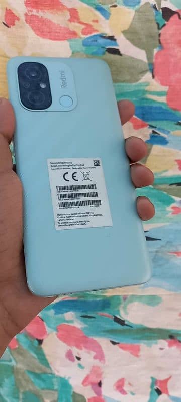 redmi 12c 4/128 gb mint condition 0