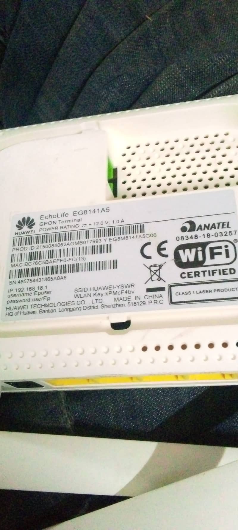 Gpon xpon fiber router for sale 1