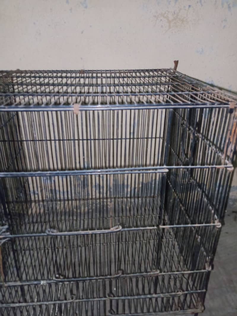 Two iron cage for sale price 4,600 & 2,300 2