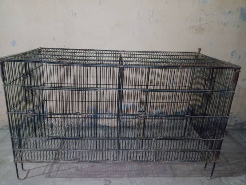 Two iron cage for sale price 4,600 & 2,300 3