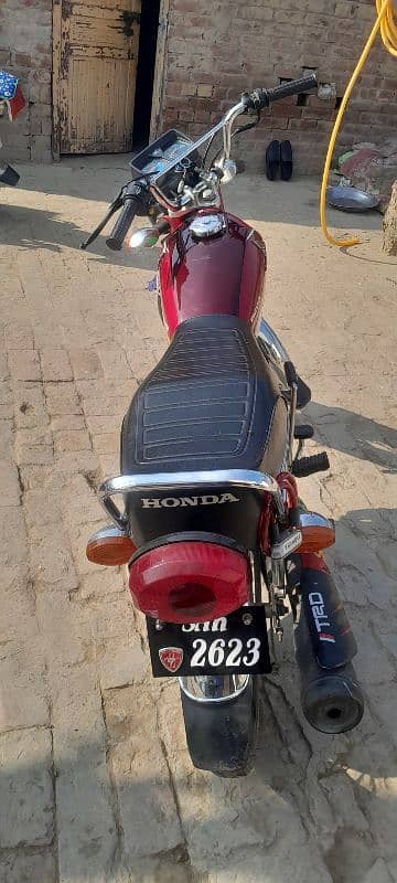 Honda cg 125 2009 model exchange possible with Honda cd70 5