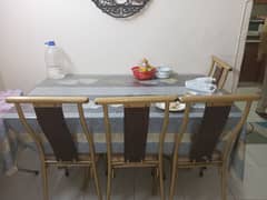 6 seater dining table