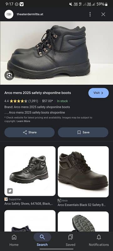 arco safety footwear 6