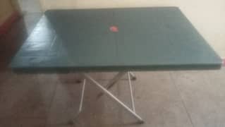 plastic table good condition   price 2500