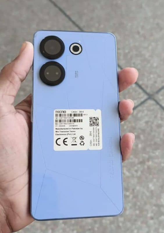 Tecno camon 20 condition 10/10 PTA approved 0