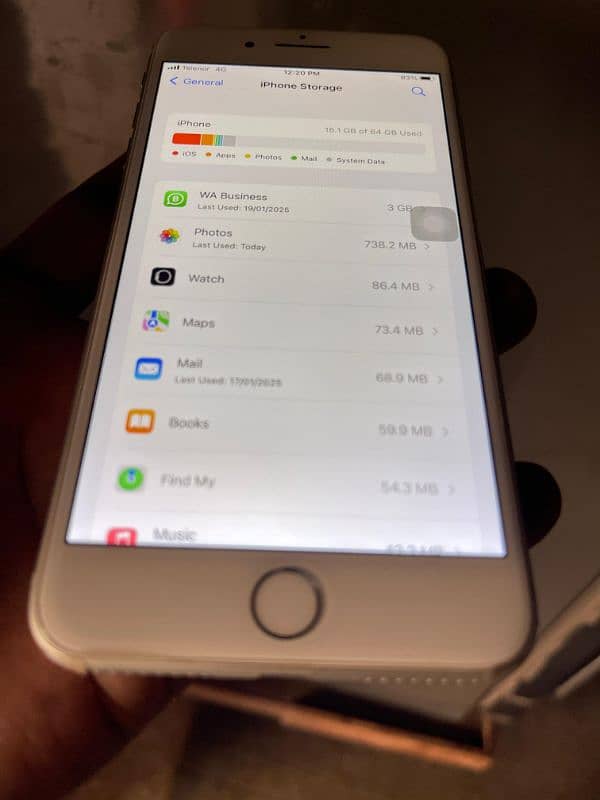 IPhone 8 plus 10/10 CONDITION 81 health slightly used 1