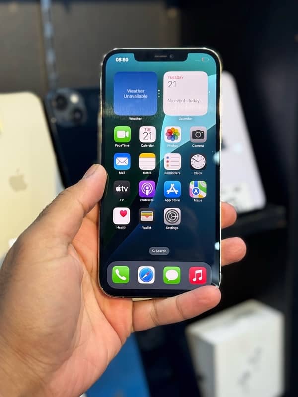 iPhone 12 Pro Max 512gb PTA Approved HK 7