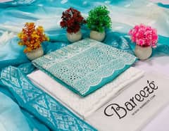 (*BAREEZE LAWN 2025 OPENING*)  FABRIC :  DORIYA COTTON LAWN.