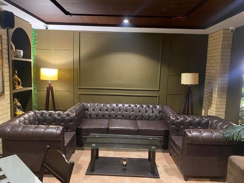 7 Seater Chesterfield Sofa 6