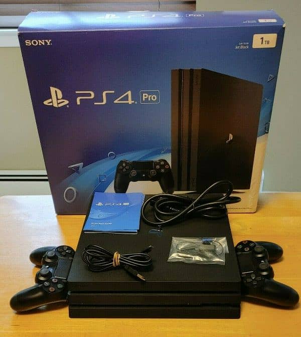 Sony Playstation PS4 Pro game 1TP WhatsApp Par Rabta Karo 0