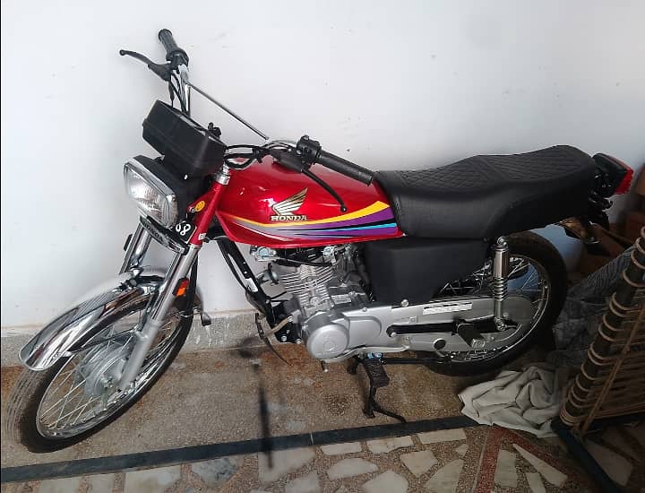 Honda CG 125 2024( 670 km driven) 1