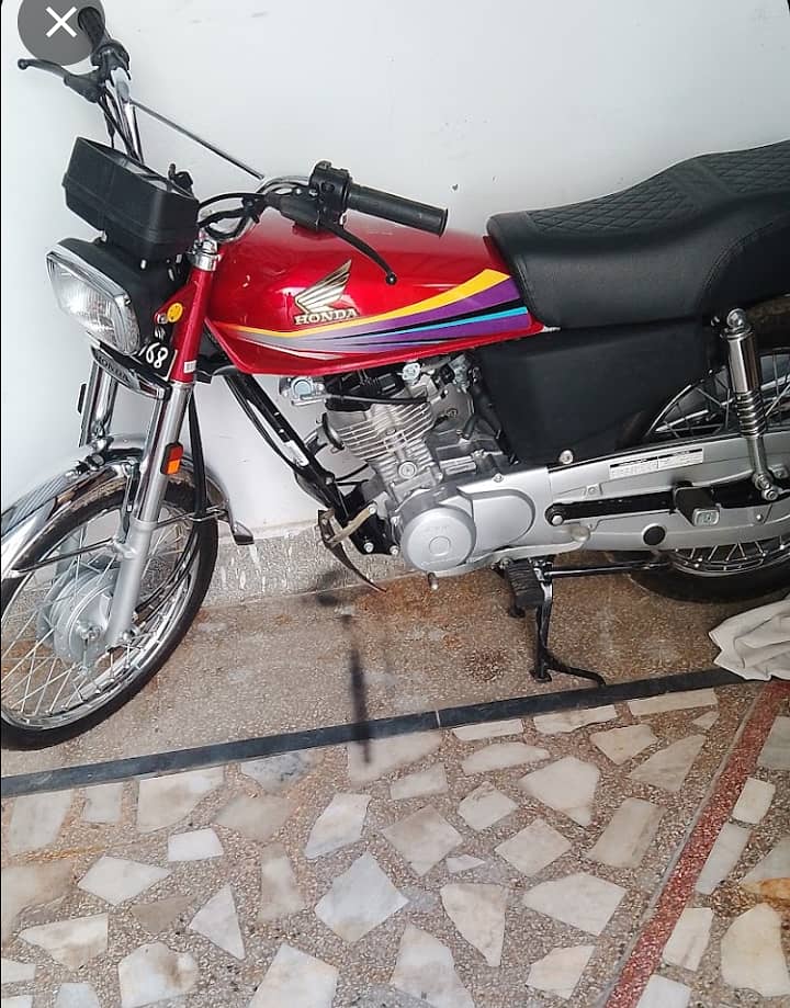 Honda CG 125 2024( 670 km driven) 2