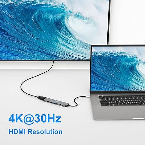 USB C Hub/Adapter for Macbook, XPS etc 2