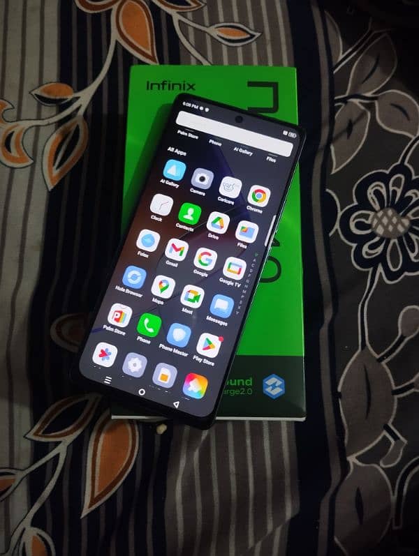 Infinix not 40 condition 10/9 ha 8 gb 256 7 maa ke warranty ha PTA app 3