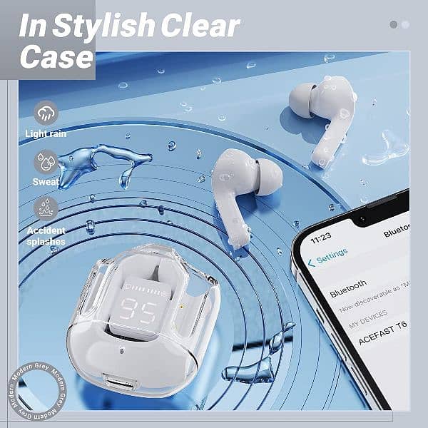 Air 31 wireless Transparent Earbuds 2