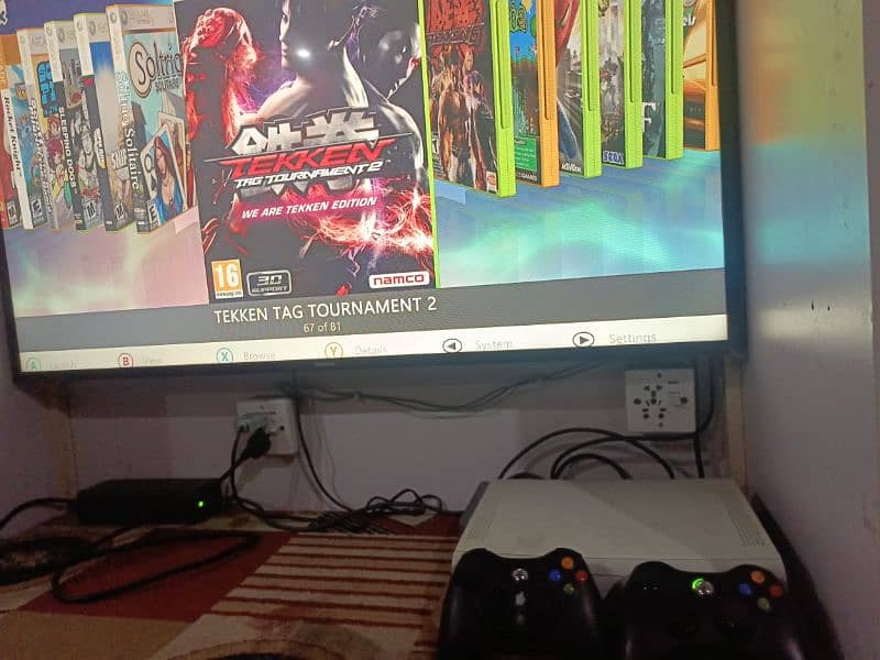 x box 360 jasper model with 2 wireless controller 03099959191 8