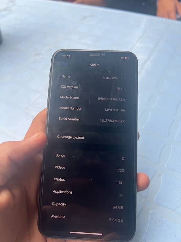 IPhone 11 Pro Max Non PTA Sim working 5