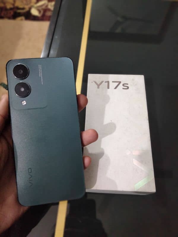 Vivo y17s with box 6+6/128 with box 1