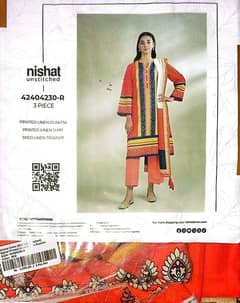 Nishat linen dress