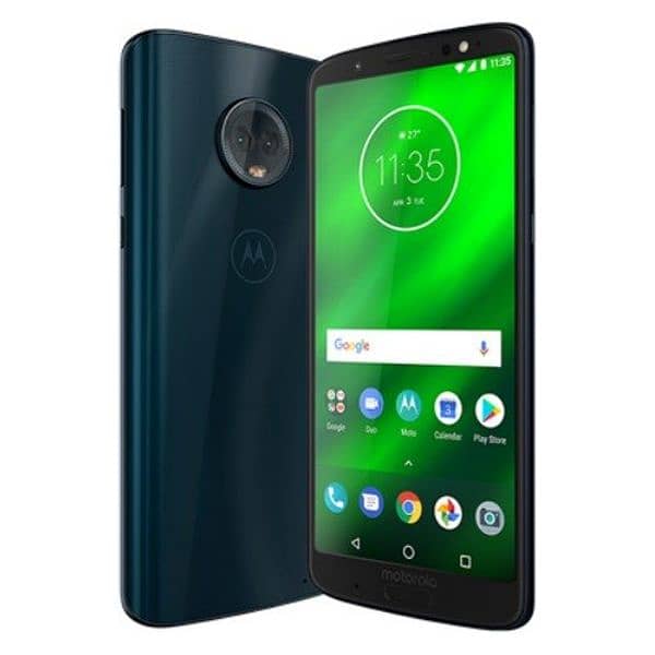 Moto G6 Plus Dual Sim PTA Approved Brand New Kit 1