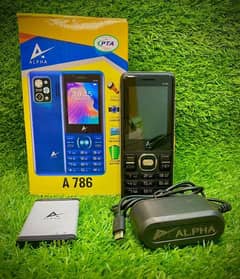 Alpha A786 | Box Pack Mobile | WhatsApp03264040033