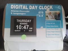 Digital Day Clock