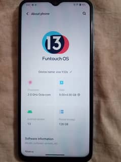 vivo y33s 8+4/128gb