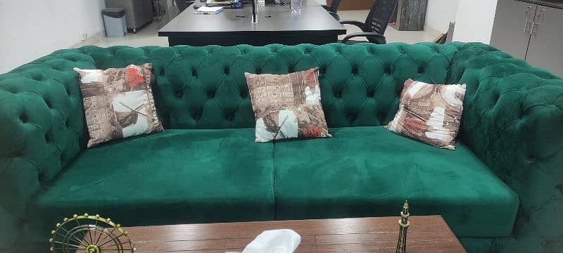 slightly used sofa for sale in giga mall 3