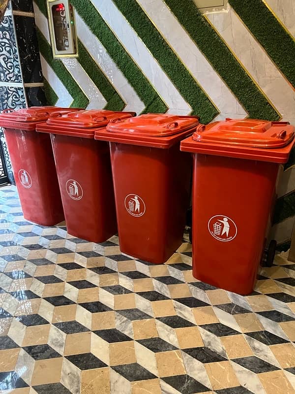 Dustbins, Garbage bins, plastic drum, 12