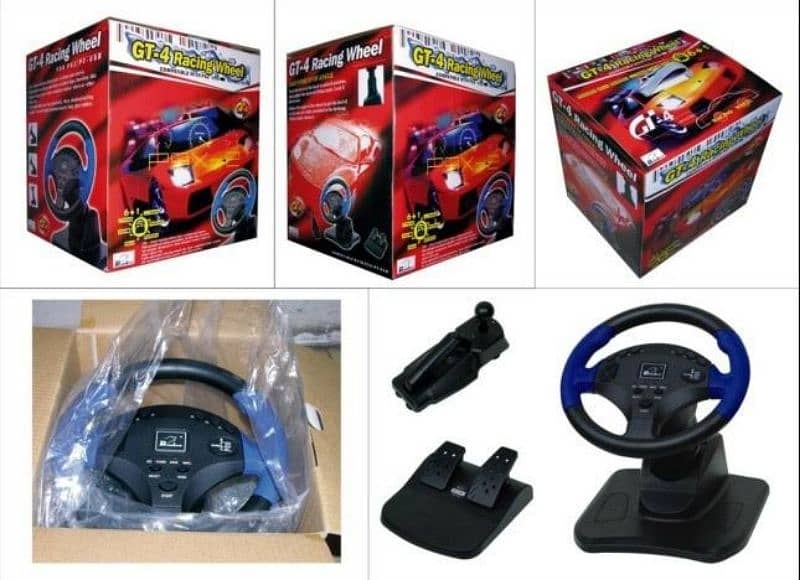 Steering wheel controller Pc/Ps dual with usb connector 3