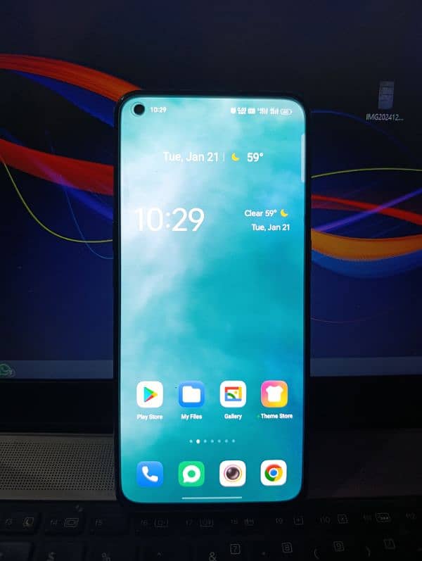 Realme GT Master Edition Aurora Blue 1