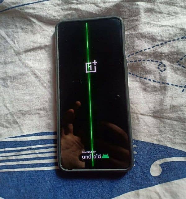 oneplus 8t 12/256 dual sim only green line in screen 0