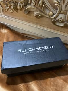 Black Beiger new coat heel in white condition 10/10