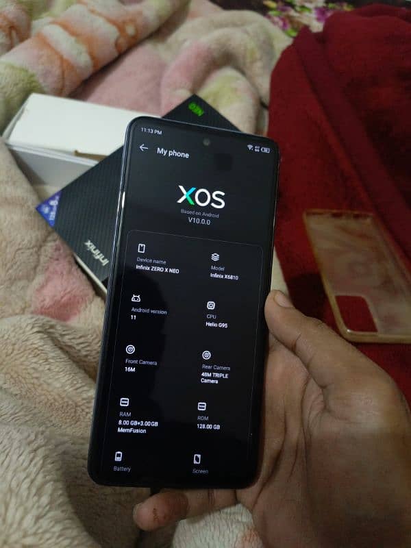 phone infinix 0