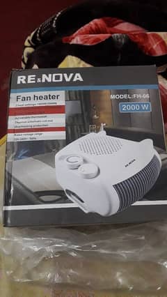 RE & NOVA Fan Heater ( Model: FH-06 )