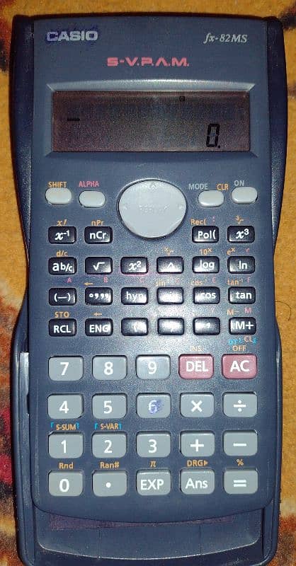 casio FX-82 MS scientific calculator brand casio good condition 2