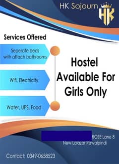 Girls Hostel near Foundation University Rawalpindi